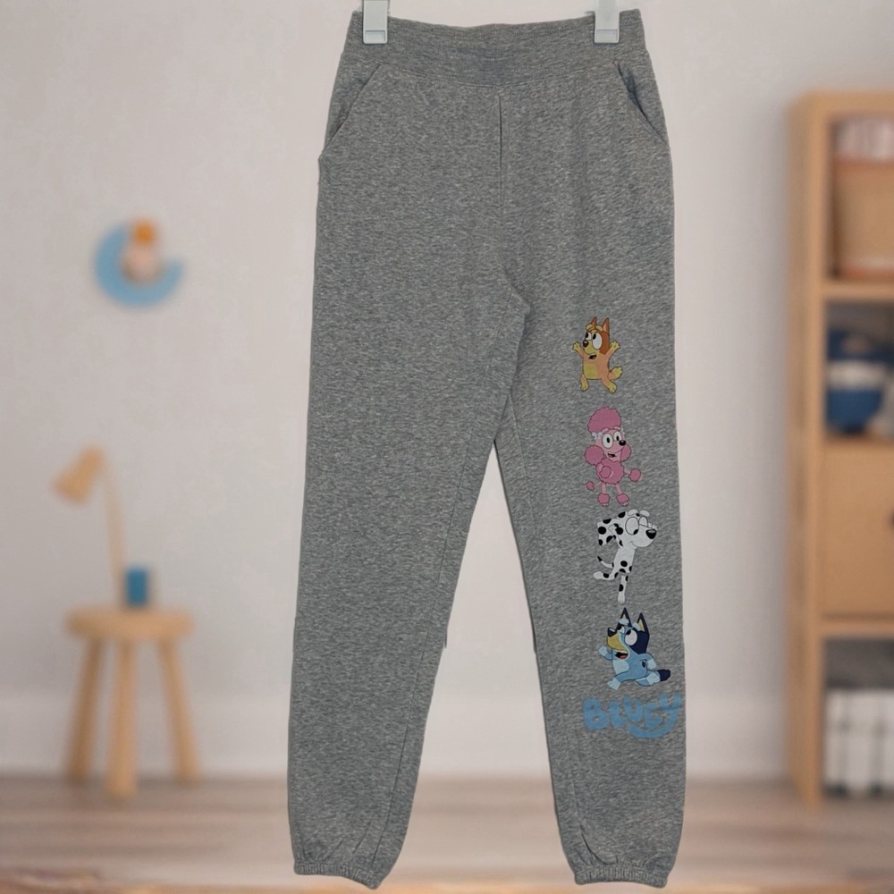 Hybrid Apparel - Bluey & Friends Grey Sweatpant Joggers Size S